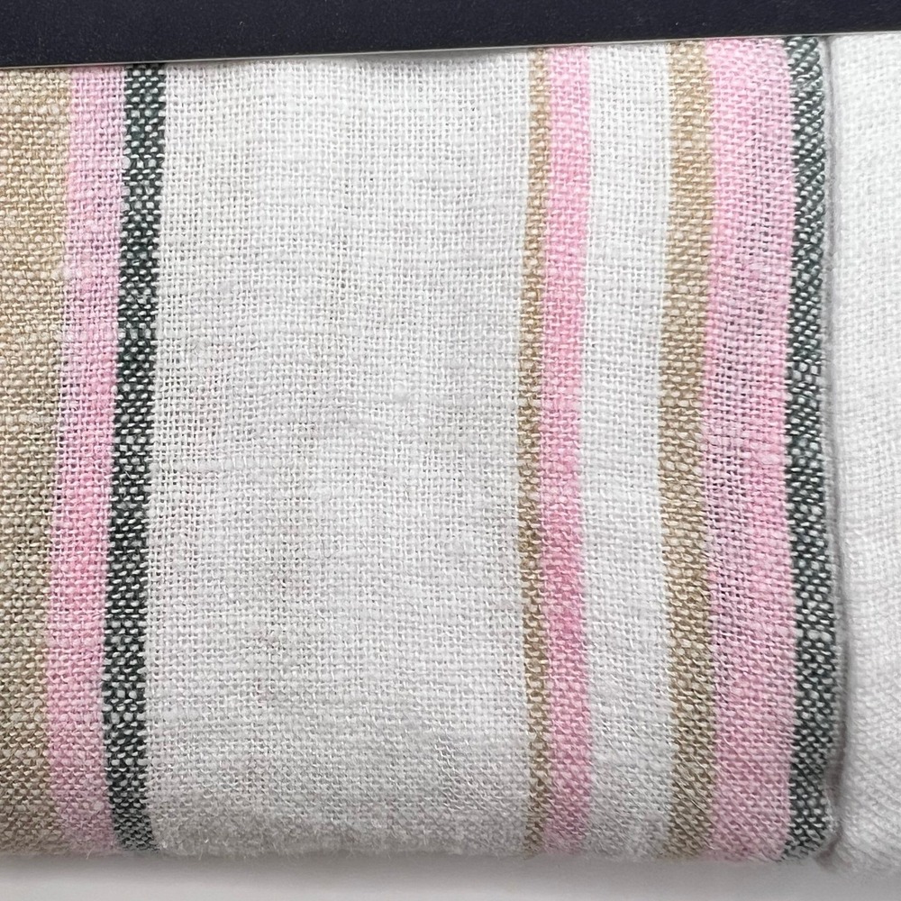 GAP Womens Linen Button Down Shirt Multi Color Striped Relaxed Fit Size M NEW - Picture 3 of 8